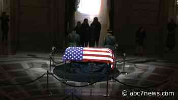 LIVE: Late Senator Dianne Feinstein lies in state at San Francisco City Hall