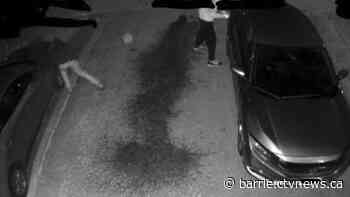 Suspects wanted for vandalism at Barrie residence