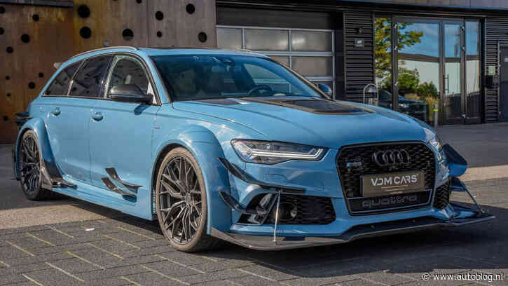 Koop de illegale RS6 van vlogger Don de Jong