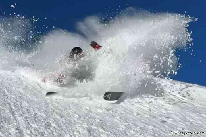 Lucky Ski Patrollers Score First Powder Turns Of The Season