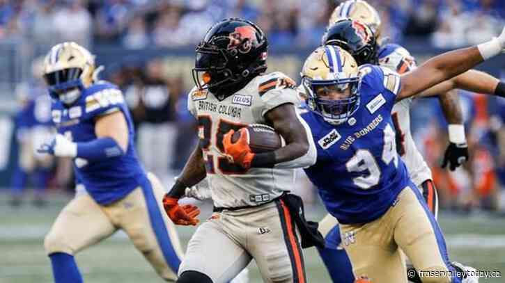 Lions, Bombers meet in showdown for first place in West Division