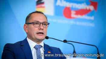 Nach Wahlkampfauftritt: AfD-Chef Chrupalla im Krankenhaus