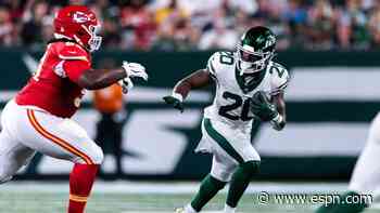 Jets' Hall heading to Denver without 'pitch count'