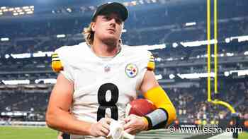 Steelers' Pickett says he expects to play Sunday