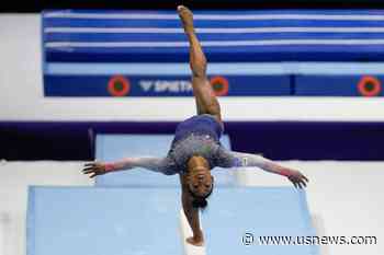 Simone Biles Leads U.S. Women to Record 7th Straight Team Title at Gymnastics World Championships