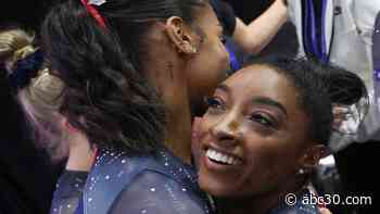 Simone Biles leads U.S. women to record 7th straight team title at gymnastics world championship