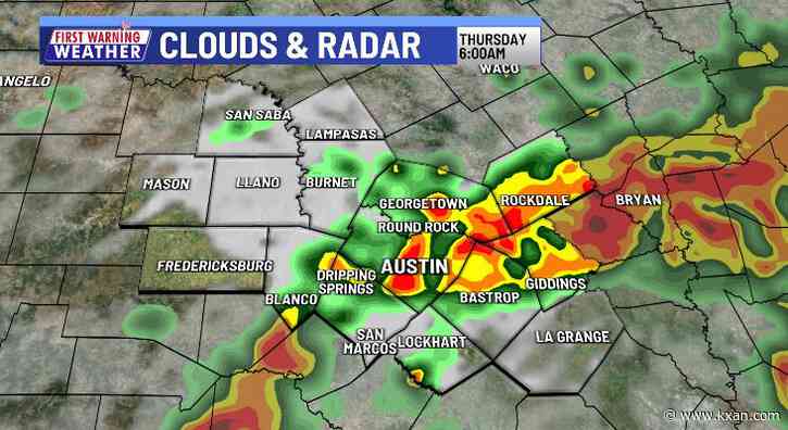 Storms Thursday morning bring cooling relief