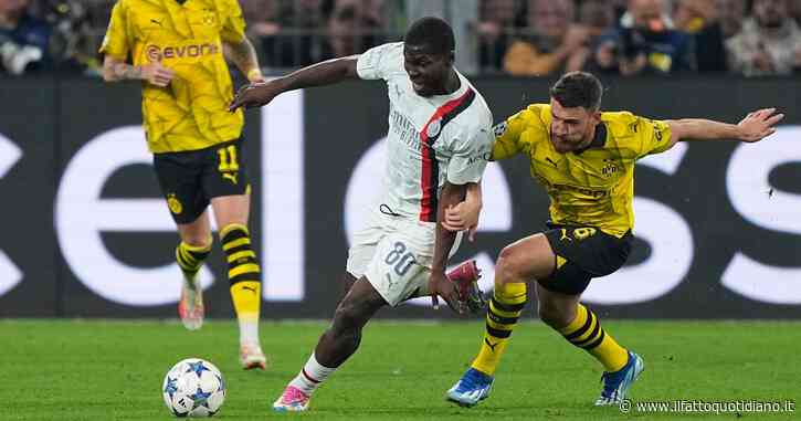 Secondo zero a zero di fila per il Milan in Champions: i rossoneri troppo imprecisi vengono fermati dal Borussia Dortmund