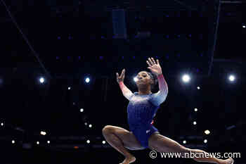 Simone Biles leads U.S. women's gymnastics team to world gold after teammate's injury
