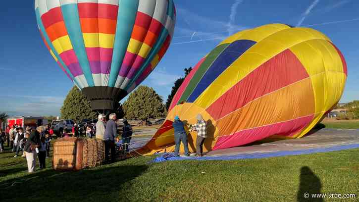 Balloons take off from elementary schools for Albuquerque Aloft