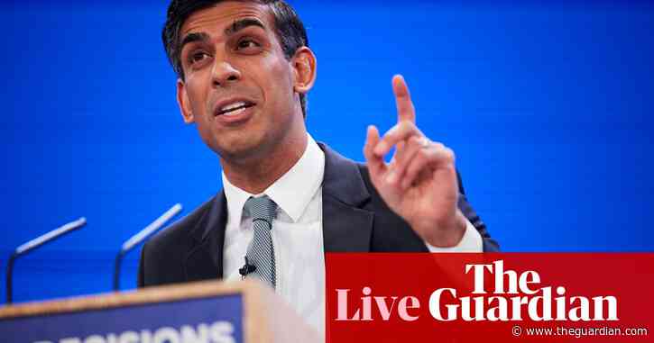 Sunak scraps Manchester HS2 leg, plans to stop children today ever legally smoking and says A-levels to be replaced – as it happened