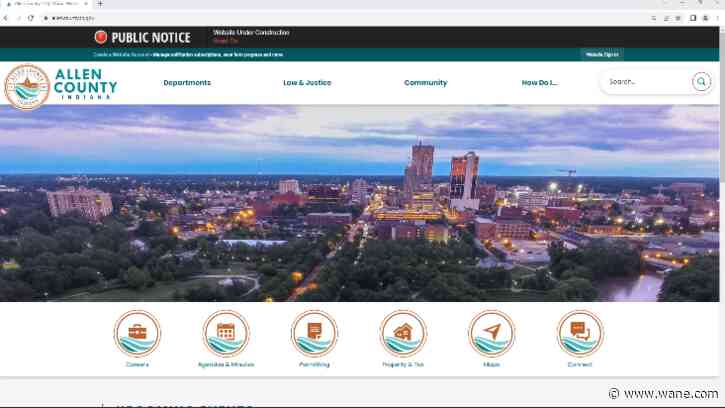 Allen County Board of Commissioners launch new website