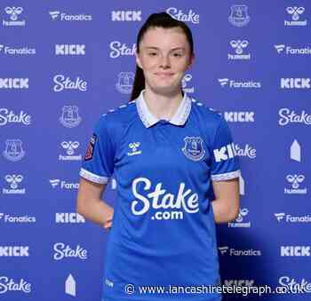 Blackburn teen signs professional contract with Everton FC