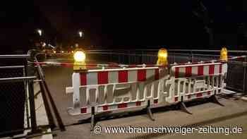 Granate weiter in der Oker: Sidonienbrücke bleibt noch gesperrt