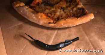 Couple found unwanted surprise as they tucked in to Papa Johns' pizza