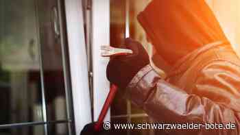 Polizei sucht Zeugen: Unbekannte brechen in Blumenladen in Simmersfeld ein