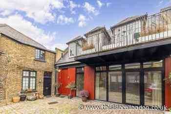 Victorian stable mews conversion in Angel Yard, Highgate N6