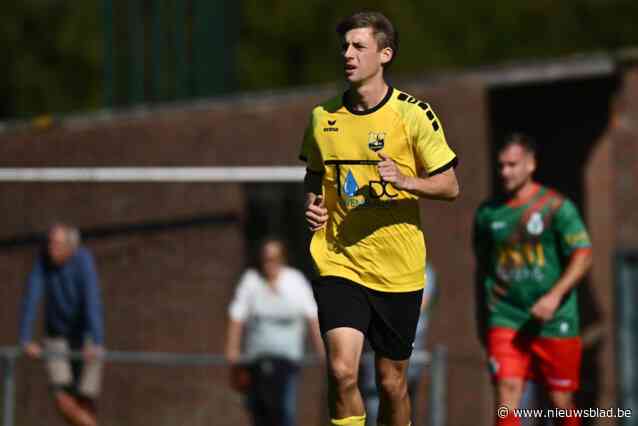 Goalgetter Daan Hooreweghe maakt zich bij Knesselare nog niet te veel zorgen om de vele tegengoals: “Het belangrijkste is dat wij na 90 minuten vaker scoorden”
