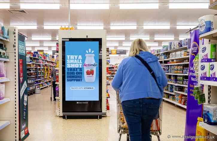 Sainsbury’s doubles in-store screens to boost media reach