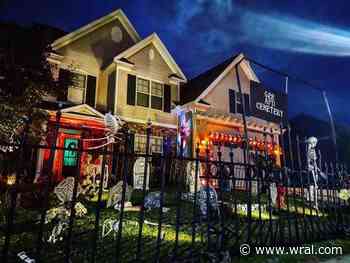 Discover the top 6 spookiest Halloween-decorated houses in the Triangle