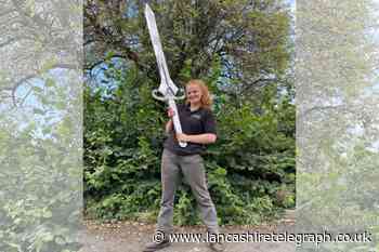 Rossendale artist has huge sword made by Oswestry blacksmith