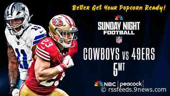 How to watch Cowboys vs. 49ers on 'Sunday Night Football' on NBC
