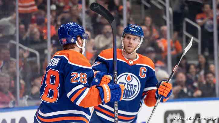 Brown, McDavid lead Oilers to 7-2 win over Flames in pre-season