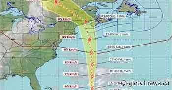 Weather statements issued in N.S., N.B., ahead of tropical storm Philippe