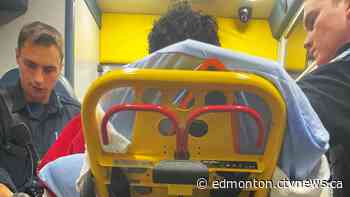 Parents want arrest after son 'deliberately kicked' in neck during Edmonton hockey game