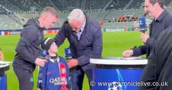 Newcastle United's Kieran Trippier's son gets Kylian Mbappe's shirt after 'snubbing' dad