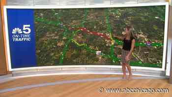 Semi fire on 1-90 snarls traffic; delays, backups expected