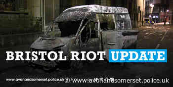 Two charged with violent disorder as part of Bristol riot investigation