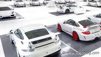 Mystery owner to auction 56 Porsches — and they're all white