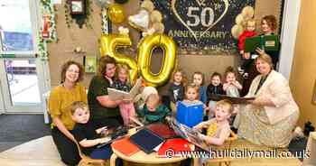 Hornsea Nursery School celebrates big milestone with fun-filled party