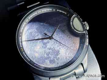 New wristwatch bridges Apollo to Artemis with touch of real moon dust