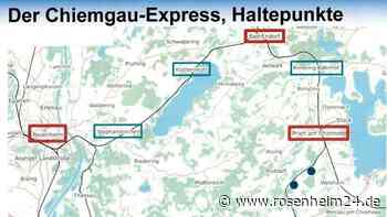 Mit dem „Chiemgau Express“ von Prien über Rimsting und Stephanskirchen bis nach Rosenheim