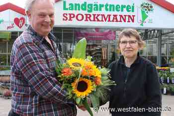 Seit 30 Jahren bei der Landgärtnerei Sporkmann in Delbrück beschäftigt