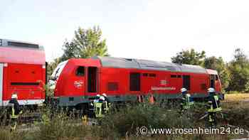Drei Tage nach Brandanschlag in Polling: Rauchende Diesel-Lok in Schwindegg 