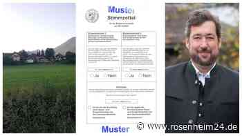 Drei Kreuze für einen Bürgerentscheid: So stimmt Oberaudorf über das Gschwendtner Feld ab