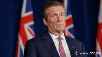Former mayor Tory's affair with staffer, World Cup votes violated city's ethics rules, watchdog says