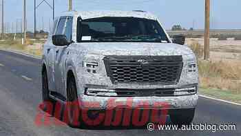 Next-gen Nissan Armada caught in spy photos testing in Arizona