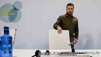 Selenskyj fordert in Granada Winter-Schutzschirm für die Ukraine