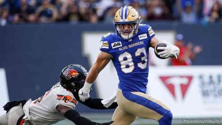 Lions, Bombers faceoff with first place in the CFL’s Western Division at stake