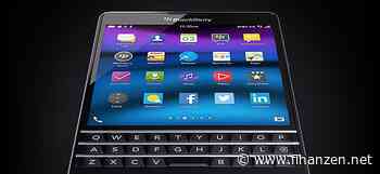 BlackBerry-Aktie an der NYSE zweistellig leichter: BlackBerrywill Bereiche trennen - IoT-Geschäft soll an die Börse