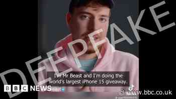 MrBeast and BBC stars used in deepfake scam videos