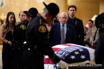 Funeral Held for a Los Angeles County Sheriff's Deputy Who Was Ambushed in Patrol Car