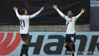 Bayer bleibt ungeschlagen: Leverkusen rettet Sieg in Molde über die Zeit