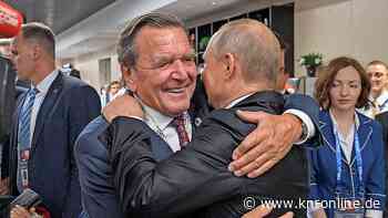 Putin fordert Deutsche zu respektvollem Umgang mit Altkanzler Schröder auf