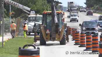 Cedar Pointe Drive access from Dunlop St. reopens, but construction isn't over yet
