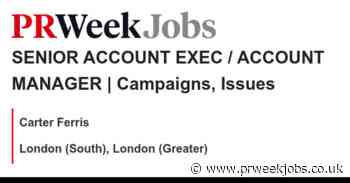 Carter Ferris: SENIOR ACCOUNT EXEC / ACCOUNT MANAGER | Campaigns, Issues